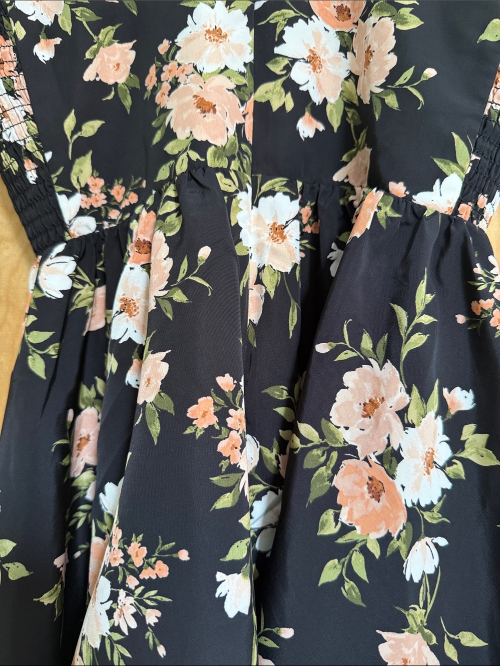 NWOT Small Old Navy Floral Occasion Dress | Wedding Guest Dress | Spring Dress - Picture 12 of 13